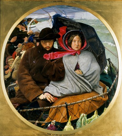 O Último da Inglaterra, 1852-55 de Ford Madox Brown