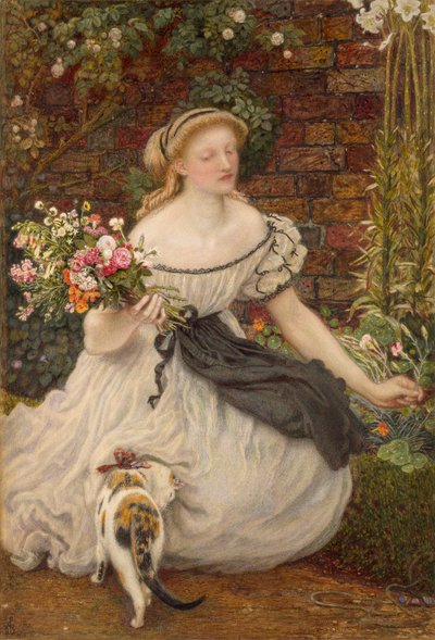The Nosegay, 1865 de Ford Madox Brown