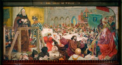 O julgamento de Wyclif de Ford Madox Brown