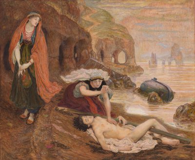 A descoberta de Don Juan por Haidée de Ford Madox Brown