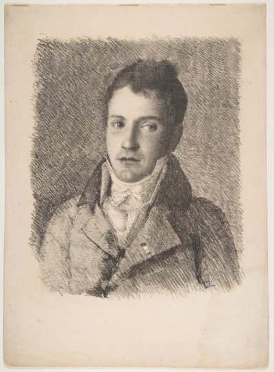 Retrato de um jovem, c. 1820. de Formerly attributed to Goya