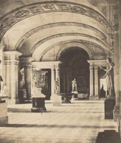 Salão das Cariátides, Louvre de Fortuné Joseph Petiot Groffier