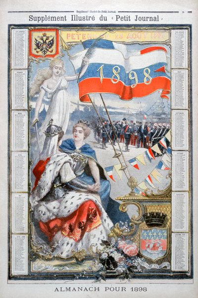 Calendário para 1898. de Fortuné Méaulle