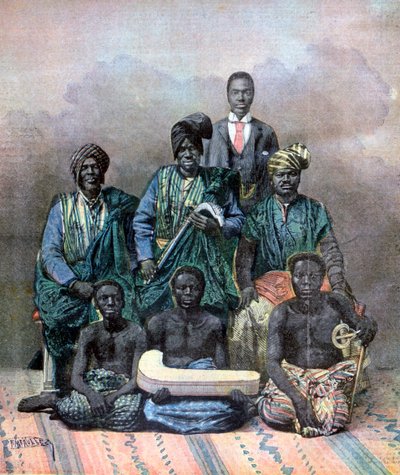 Rei Behanzin de Daomé, 1893 de Fortuné Méaulle