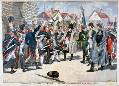 Le Coronel Roquebrune, um drama de Georges Ohnet, 1897 de Fortuné Méaulle
