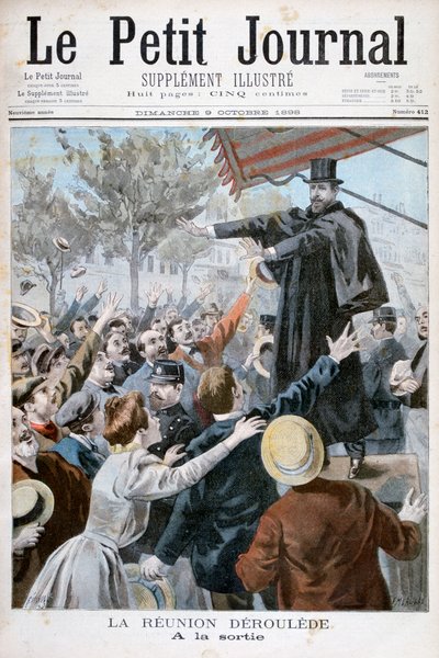Paul Déroulède, escritor e político francês, 1898. de Fortuné Méaulle