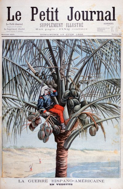 Mirante espanhol, guerra hispano-americana, 1898 de Fortuné Méaulle
