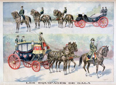 Tipos de treinadores de gala, 1896 de Fortuné Méaulle
