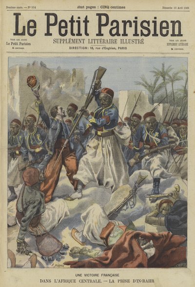 Uma vitória francesa na África Central de Fortune Louis Meaulle