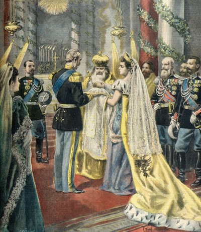 Batismo da Grã-Duquesa Tatiana Nikolaievna de Fortune Louis Meaulle