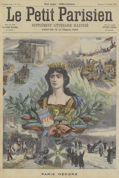 Paris decorada de Fortune Louis Meaulle
