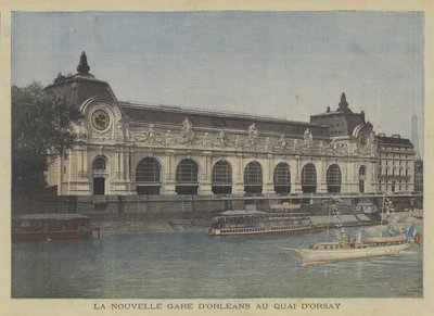 A nova Gare dOrleans no Quai dorsay, Paris de Fortune Louis Meaulle