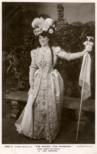 Jessie Millward, atriz britânica, c1906. de Foulsham and Banfield