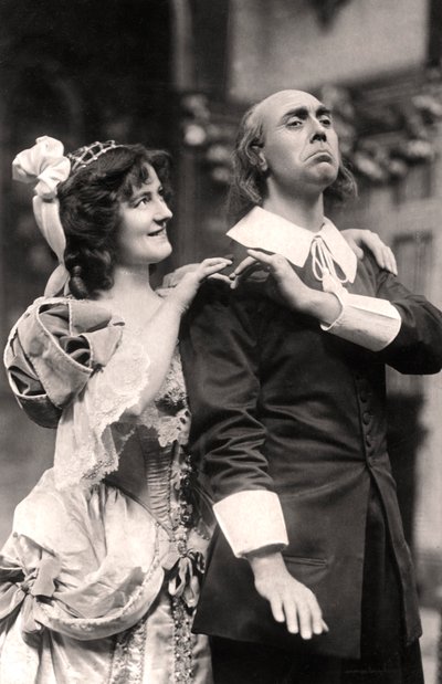 Louie Pounds e Powis Pinder em Lady Tatters, 1907. de Foulsham and Banfield