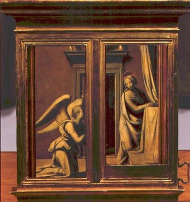 Anunciação, c.1495 (óleo sobre painel) de Fra Bartolomeo