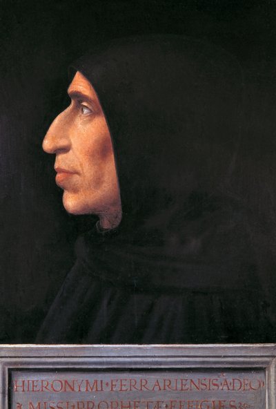 Retrato de Girolamo Savonarola (Ferrara de Fra (1472 1517) Bartolomeo