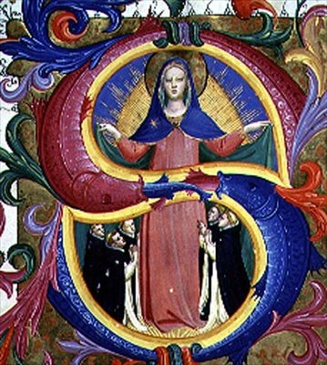 Sra. 558 f.156v Historiated 