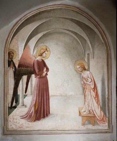 Die Verkündigung von Fra  Angelico