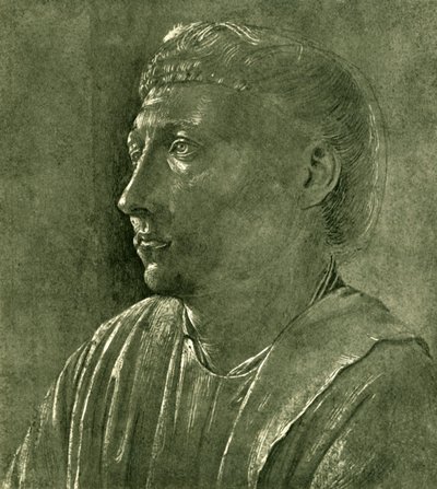 Busto de um clérigo, c1450, 1943. de Fra Angelico