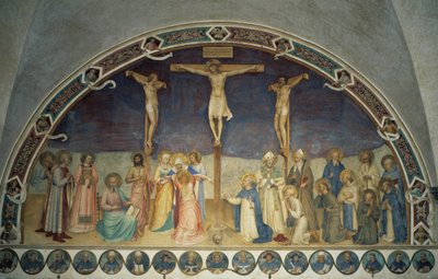 Crucificação de Cristo, 1442 de Fra Angelico
