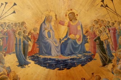 Italiano: Coroação da Virgem Coroação da Virgem de Fra Angelico
