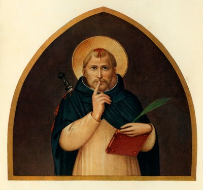 São Pedro, o Mártir, século XV, c1909 de Fra Angelico