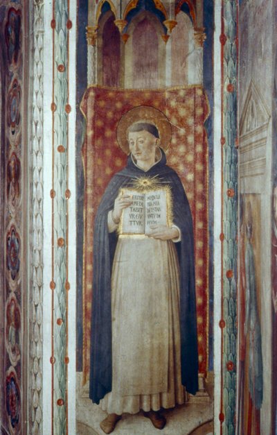 São Tomás de Aquino, meados do século XV de Fra Angelico