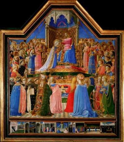 A Coroação da Virgem de Fra Angelico