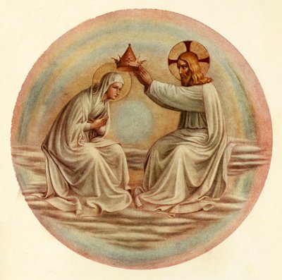 A coroação da Virgem, século XV, c1909 de Fra Angelico