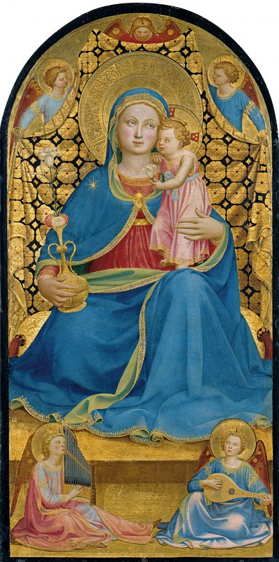Virgem da Humildade de Fra Angelico