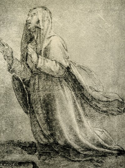 Estudo sobre Santa Catarina de Siena de Fra Bartolomeo