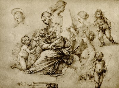 Estudo sobre uma Madonna de Fra Bartolomeo