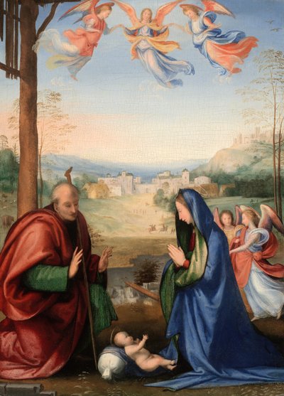 A Natividade, 150407. de Fra Bartolomeo
