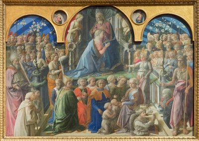 Coroação da Virgem de Fra Filippo Lippi