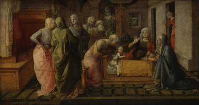 O milagre das abelhas de Santo Ambrósio de Fra Filippo Lippi