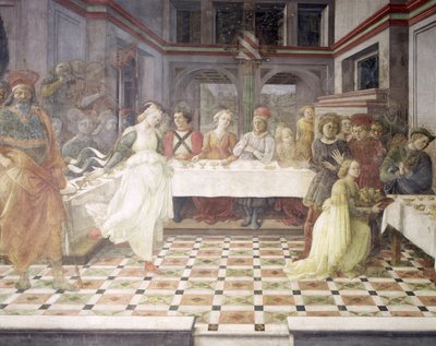 A festa de Herodes (veja também 60432) de Fra Filippo Lippi