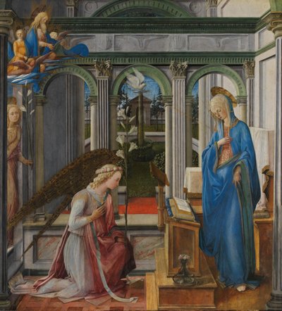 Anunciação a Maria de Fra Filippo Lippi