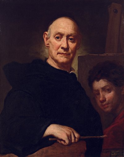 Italiano:  Autoritratto Autorretrato de Fra Galgario