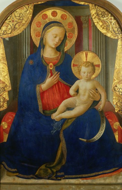 Madona da Humildade Madona da Humildade, ca 1435-1440. de Fra Giovanni Angelico da Fiesole
