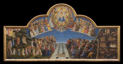 O Juízo Final, cerca de 1432. de Fra Giovanni Angelico da Fiesole