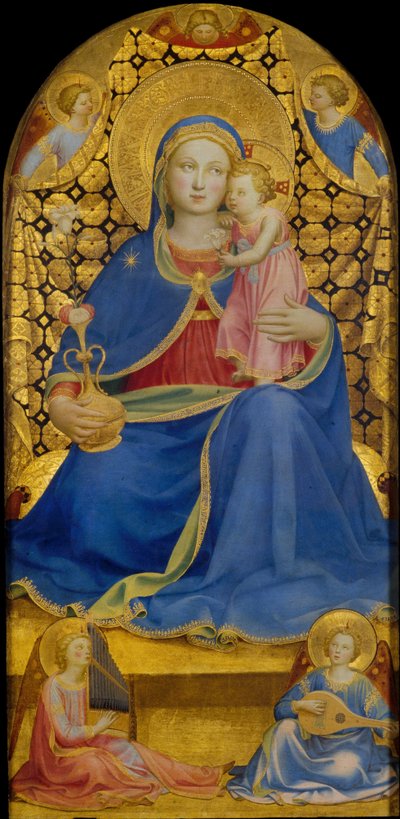 A Virgem da Humildade de Fra Giovanni Angelico da Fiesole
