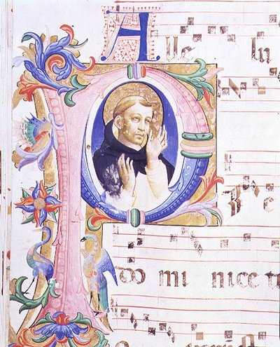 Missal 558 f.24v Historiated 