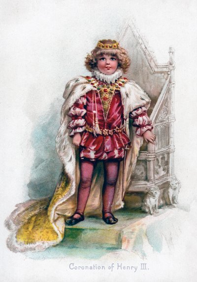 Coroação de Henrique III, 1897. de Frances Brundage
