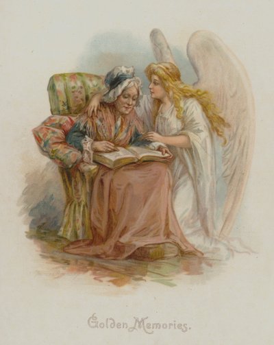 Memórias douradas (chromolitho) de Frances Brundage