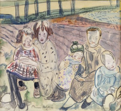 Uma Família Camponesa de Frances Hodgkins