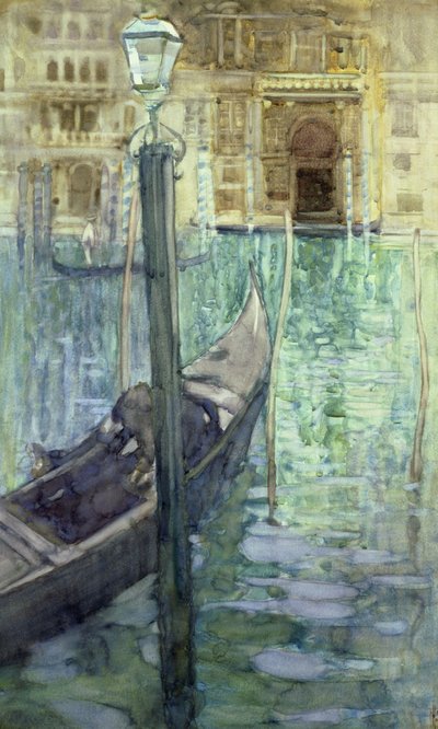 Veneza (aquarela sobre papel) de Frances Hodgkins