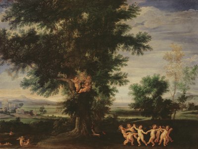 Dança dos Cupidos, c.1630 de Francesco Albani