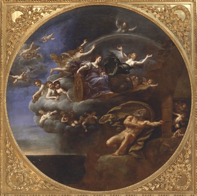 Elemento do Ar, 1625-28 de Francesco Albani