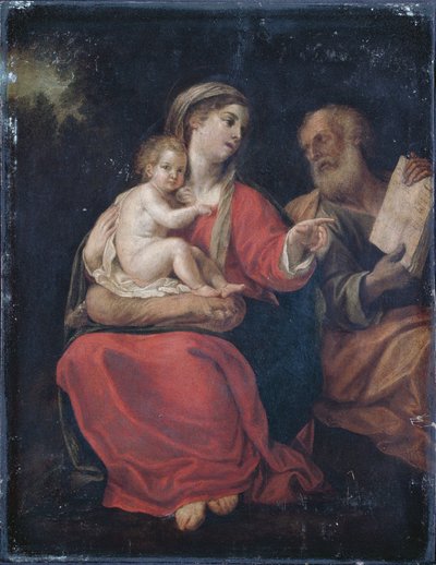 familia sagrada de Francesco Albani