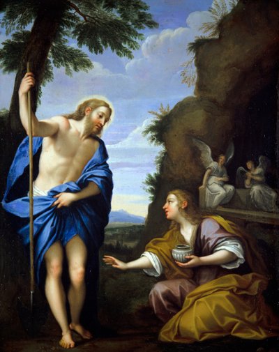 Noli me tangere (sobre tela) de Francesco Albani